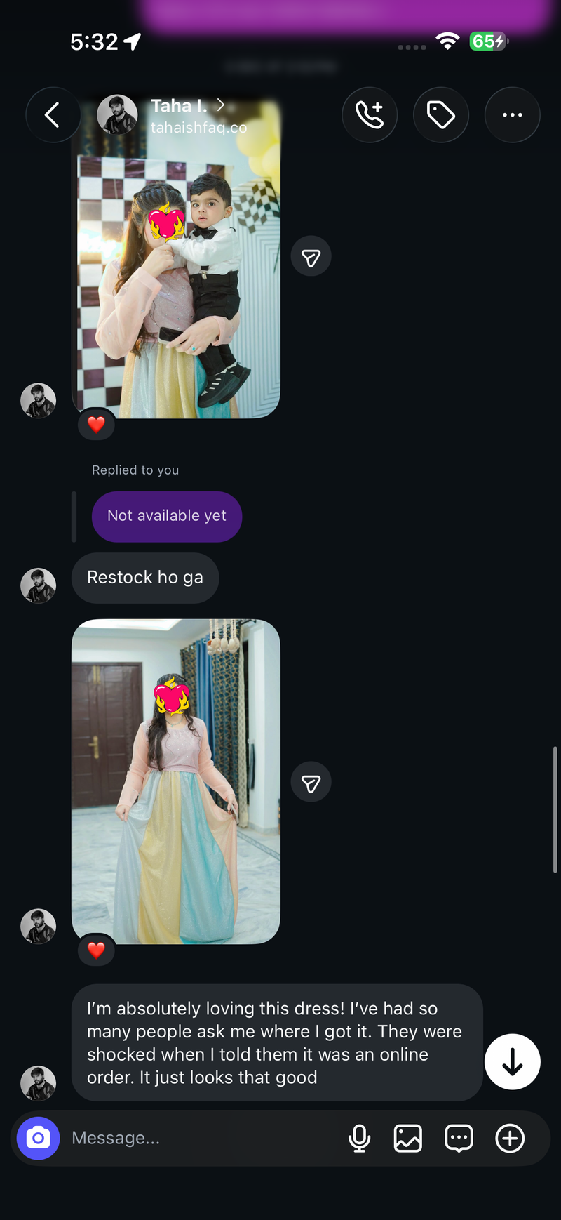 Customer review