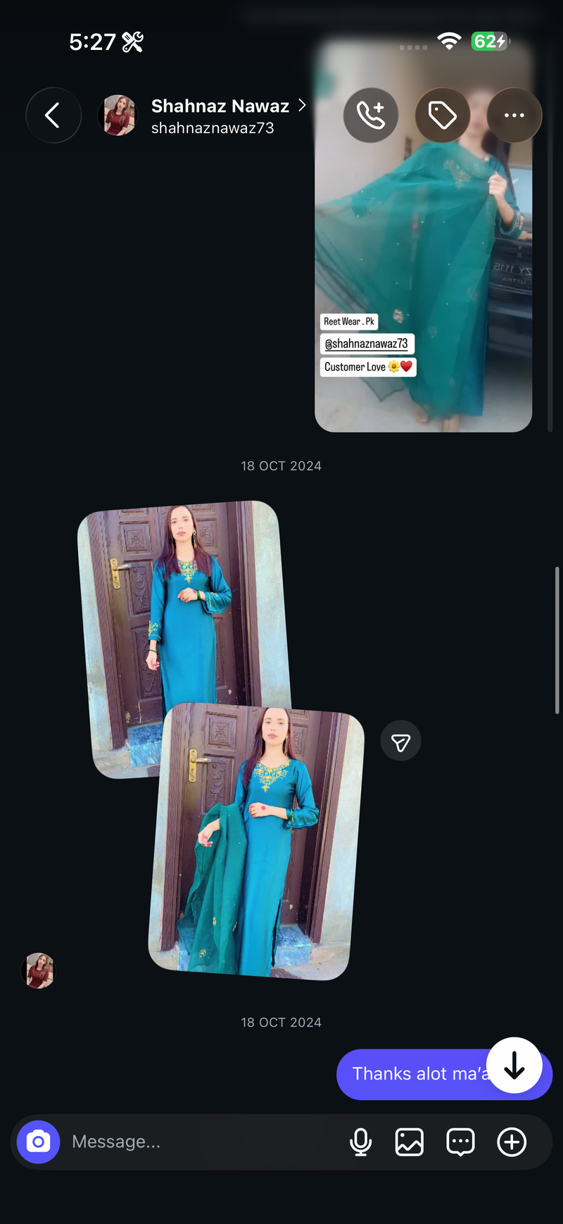 Customer review